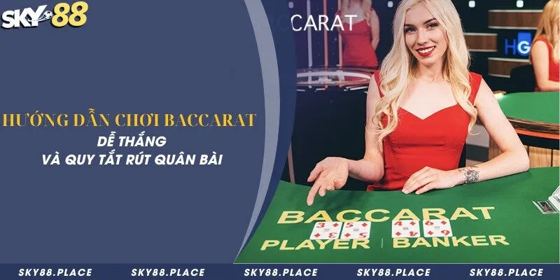 Hướng dẫn chơi baccarat dễ thắng và quy tắc rút quân bài 3 Hướng dẫn chơi baccarat dễ thắng và quy tắc rút quân bài