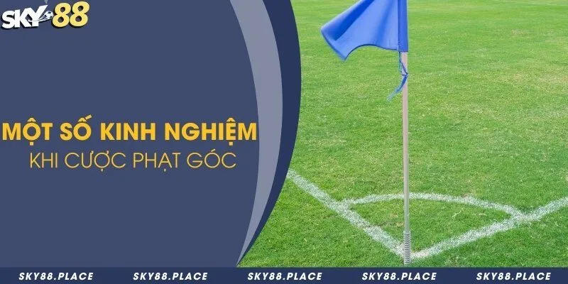 Kèo phạt góc là gì? Các loại kèo thường gặp trong cược đá phạt góc 3 Một số kinh nghiệm khi cược phạt góc